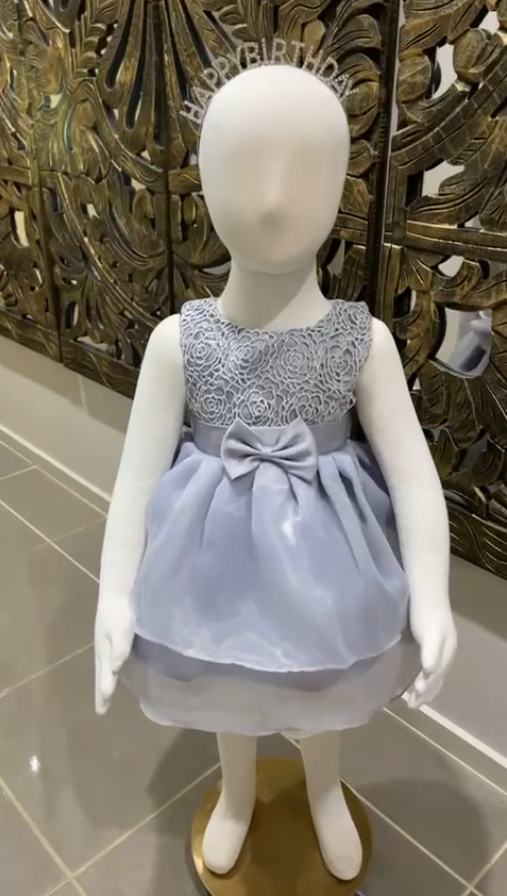 Elegant Newborn and Baby Girl Special Occasion Dress